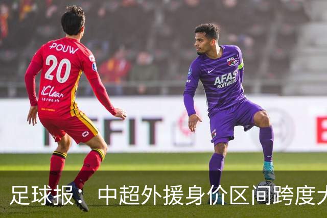 足球报：中超外援身价区间跨度大，对比日韩有量级上的绝对优势